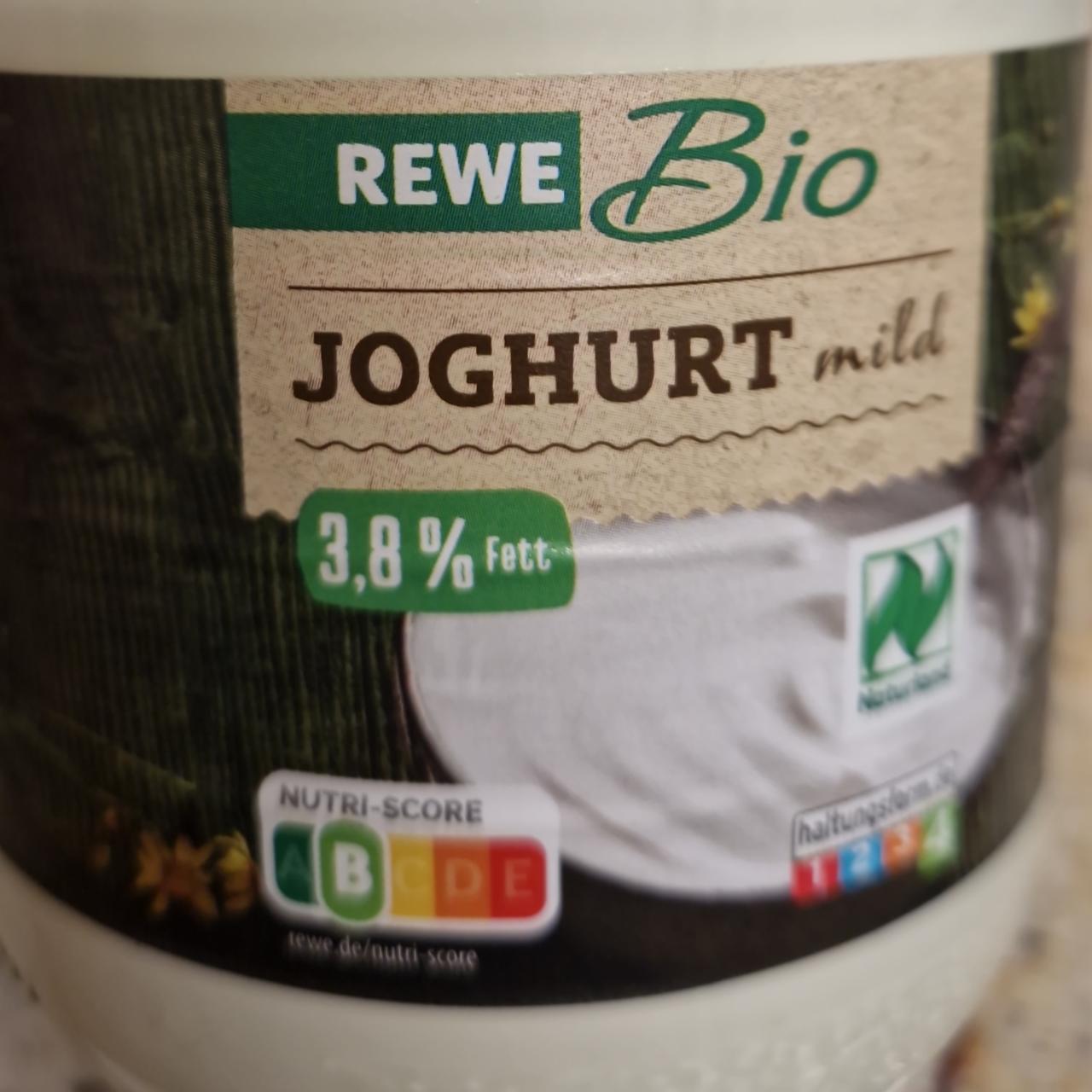 Zdjęcia - Joghurt mild 3,8% Bio Rewe
