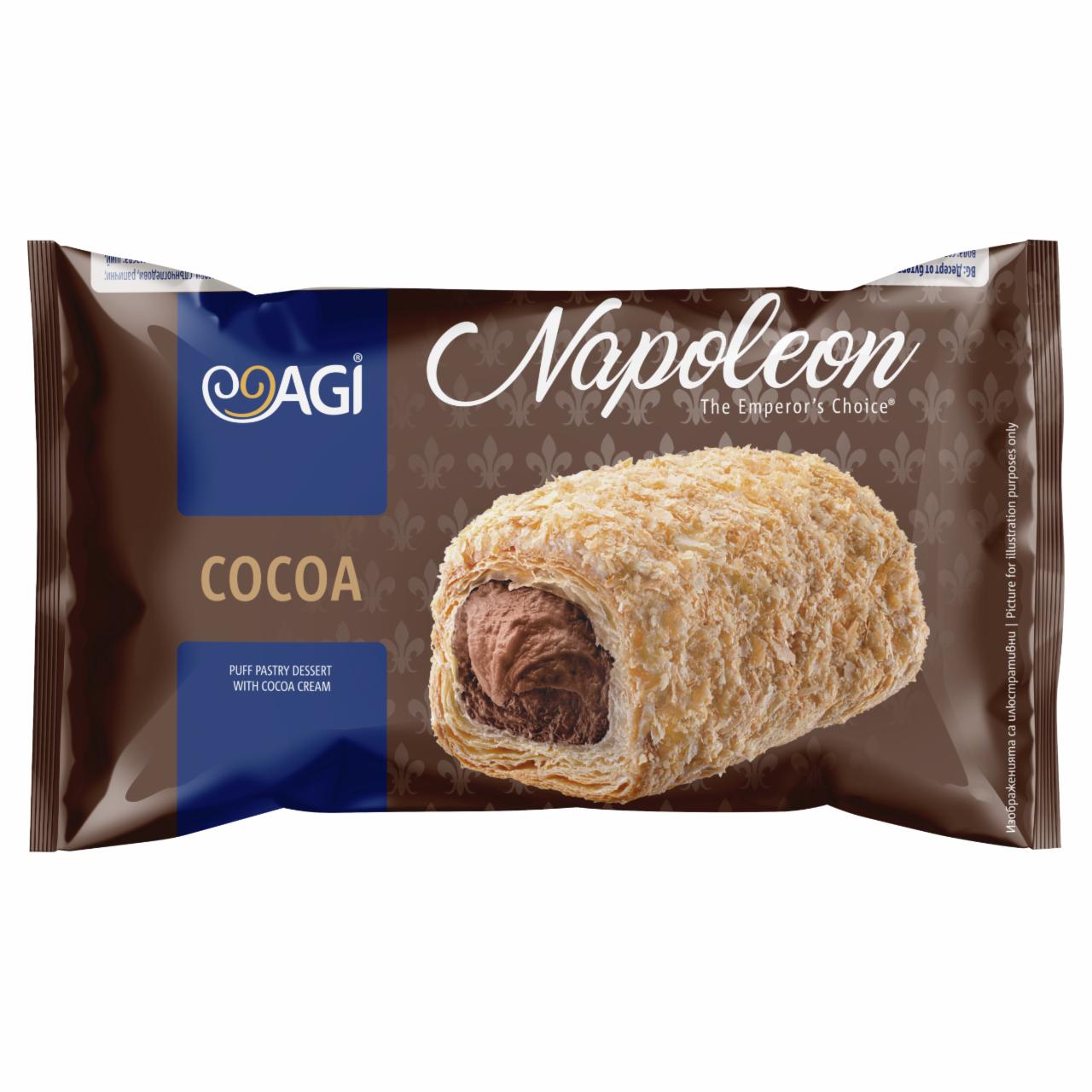 Zdjęcia - Agi Napoleon Deser z ciasta francuskiego z nadzieniem kakaowym 90 g