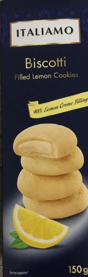 Zdjęcia - Biscotti filled lemon cookies Italiamo