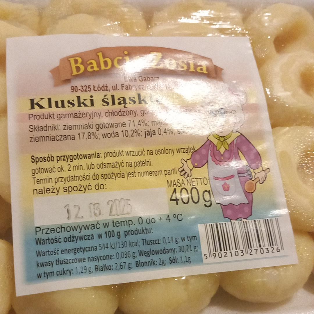 Zdjęcia - Kluski śląskie Babcia Zosia