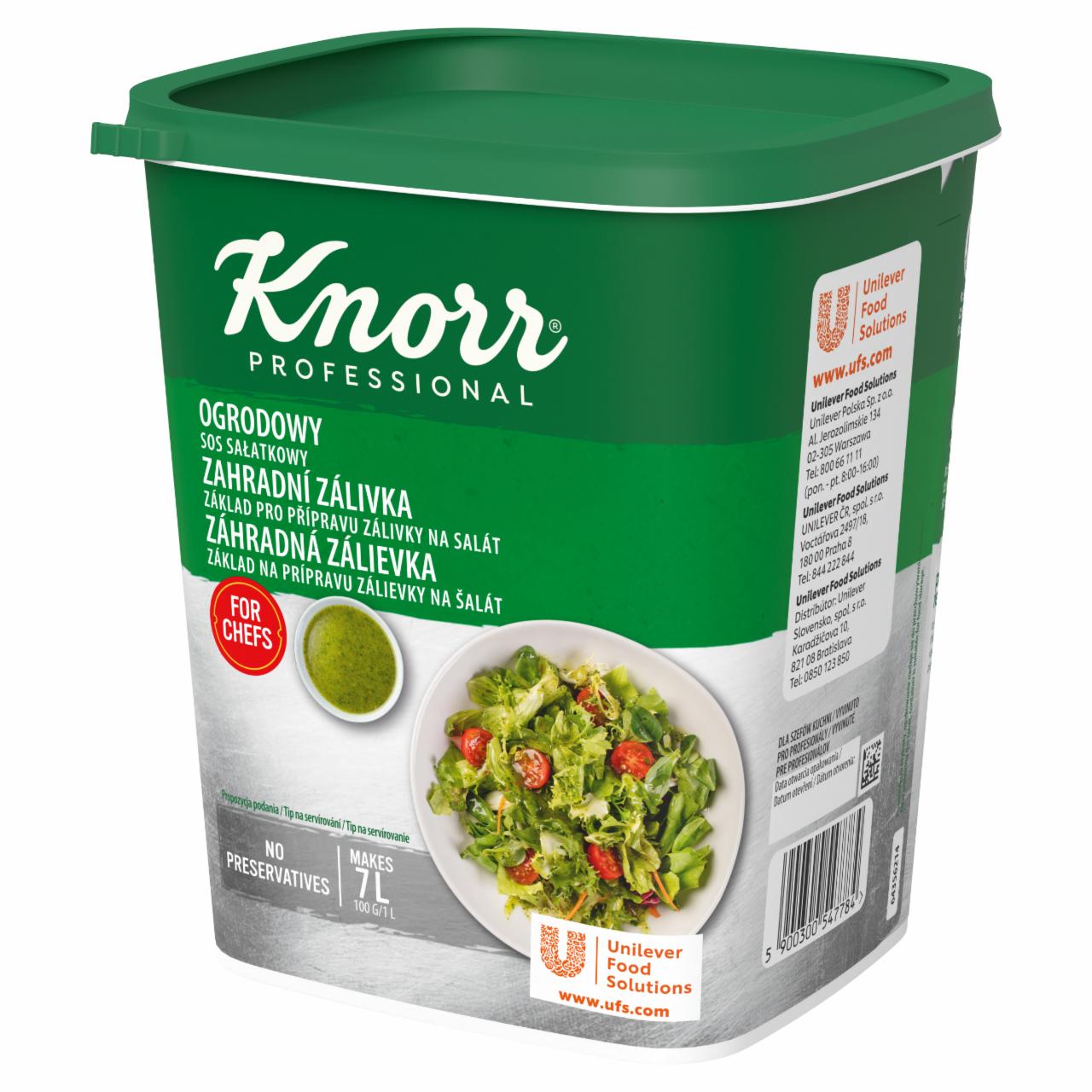 Zdjęcia - Knorr Professional Sos sałatkowy ogrodowy 700 g
