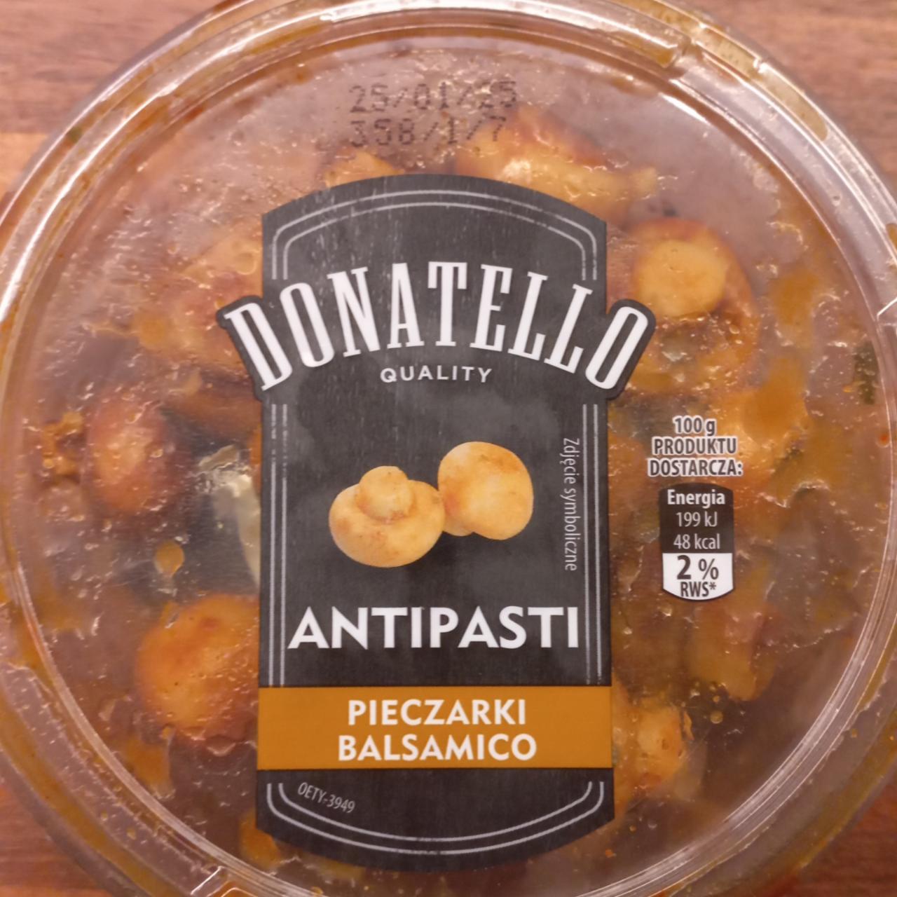 Zdjęcia - Antipasti pieczarki balsamico Donatello