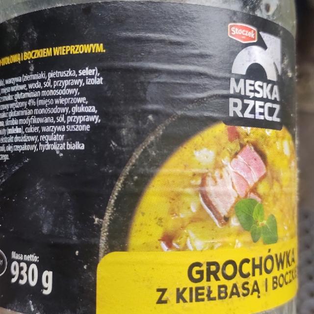 Zdjęcia - Grochówka z kiełbasą i boczkiem Męska rzecz