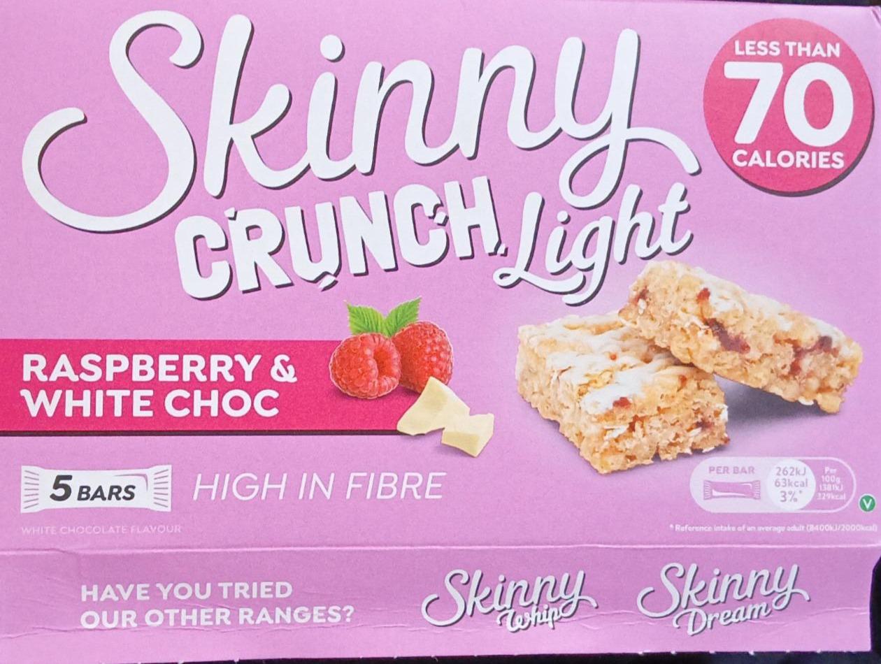 Zdjęcia - Crunch Light Raspberry & White Choc Skinny