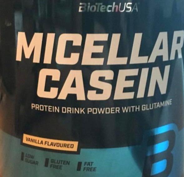 Zdjęcia - Micellar casein vanilla BioTechUsa