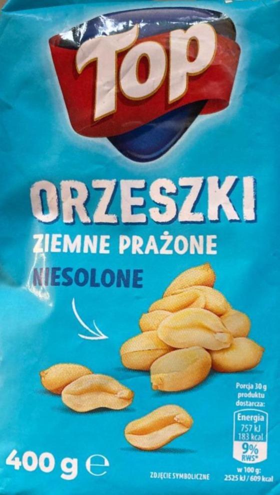 Zdjęcia - Orzeszki ziemne prażone niesolone TOP