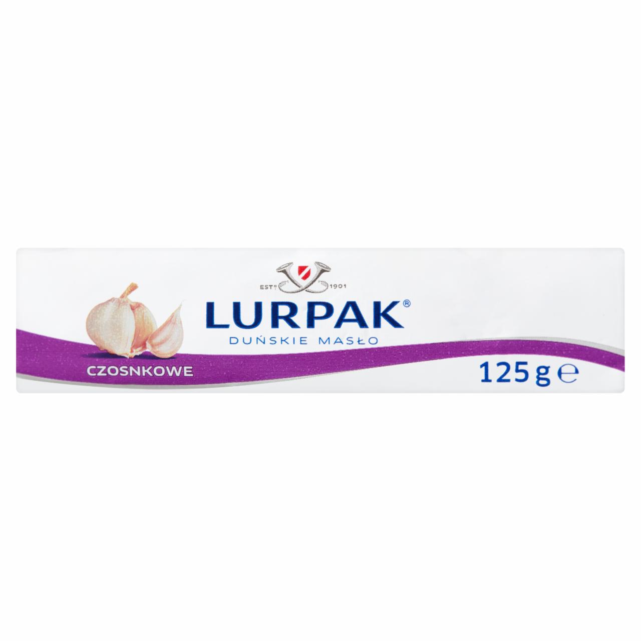 Zdjęcia - Masło czosnkowe 125 g Lurpak