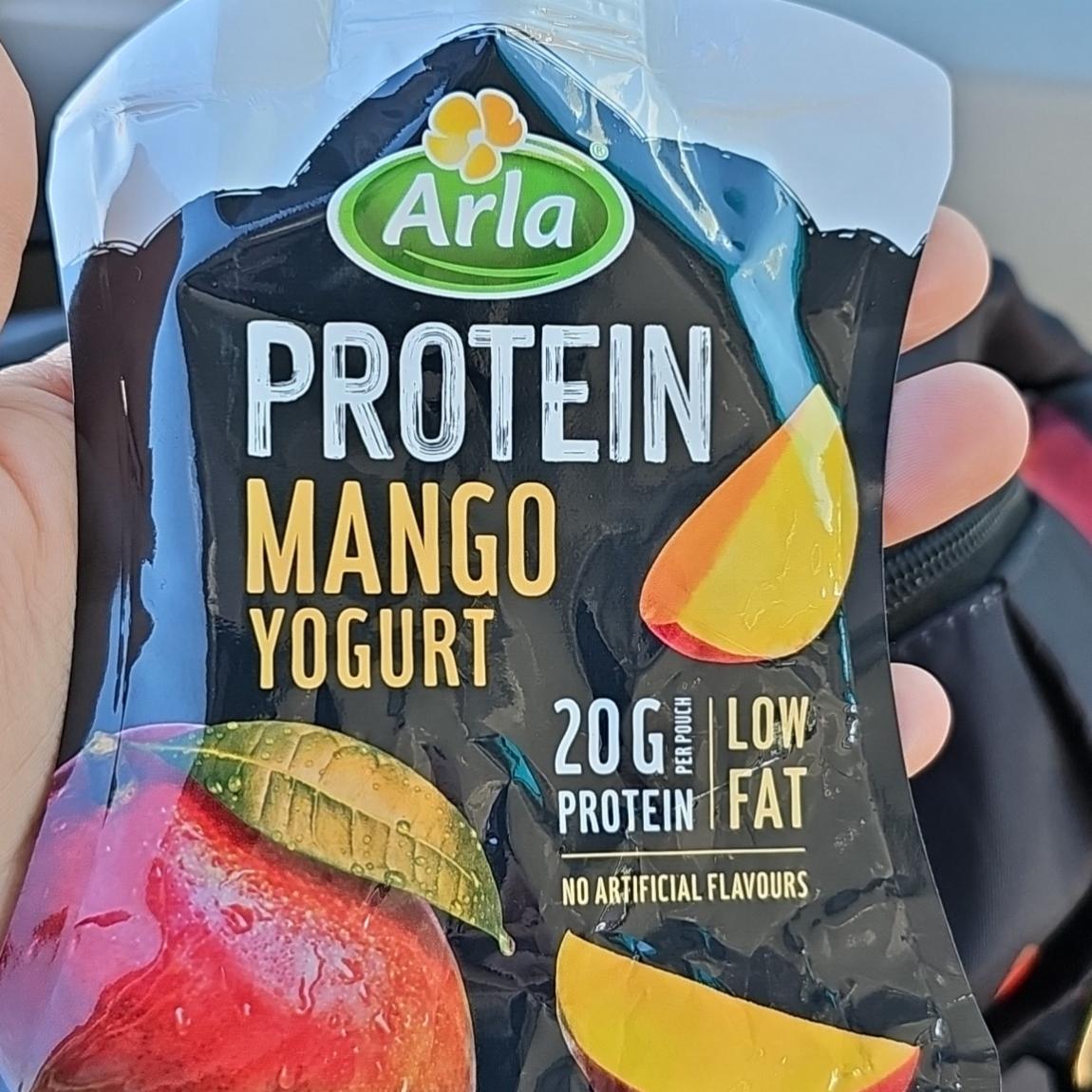 Zdjęcia - Yogurt protein mango Arla