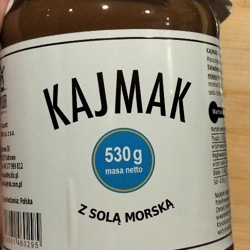 Zdjęcia - Kajmak krem mleczny z solą morską Polder