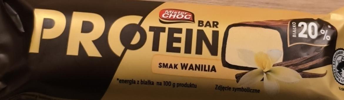 Zdjęcia - Protein bar smak wanilia Mister Choc