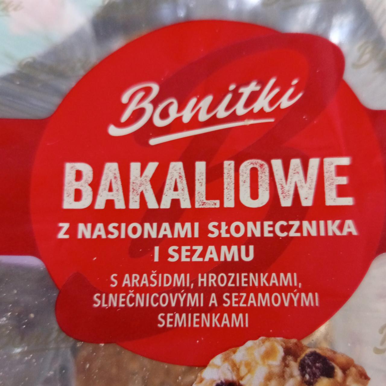 Zdjęcia - Bakaliowe z nasionami słonecznika i sezamu Bonitki