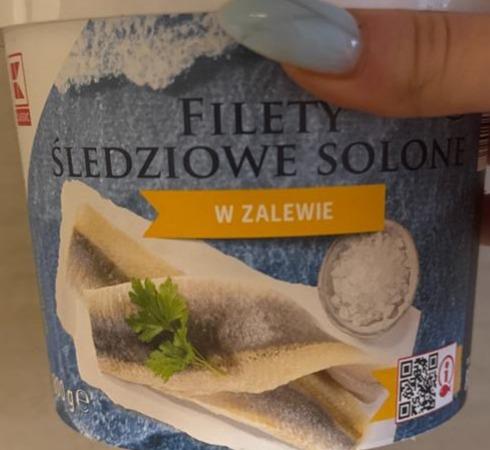 Zdjęcia - Filety śledziowe solone w zalewie K-Classic
