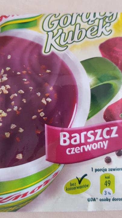 Zdjęcia - Gorący kubek barszcz czerwony Knorr