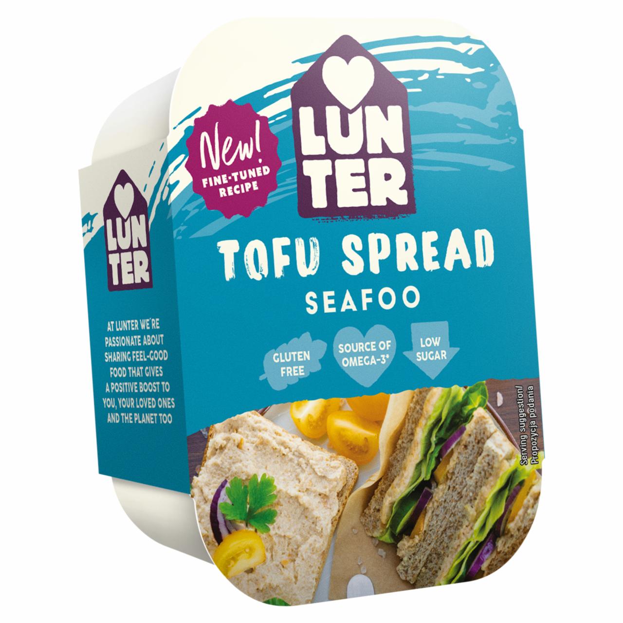 Zdjęcia - Lunter Pasta roślinna z tofu ciecierzycą i wodorostami 150 g