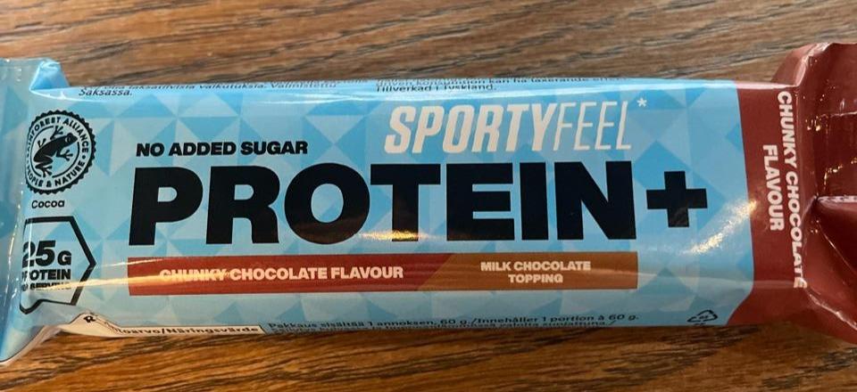 Zdjęcia - Protein+ chunky chocolate Sportyfeel
