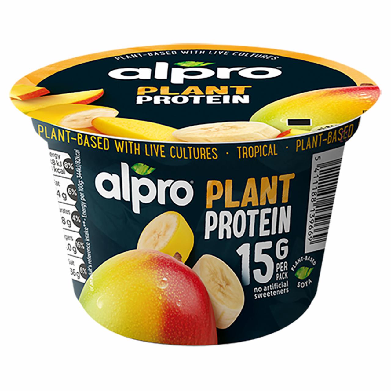 Zdjęcia - Alpro Plant Protein Produkt sojowy mango-banan 200 g