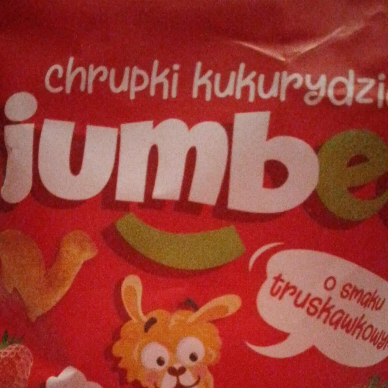 Zdjęcia - Chrupki kukurydziane jumbee o smaku truskawkowym Eurosnack
