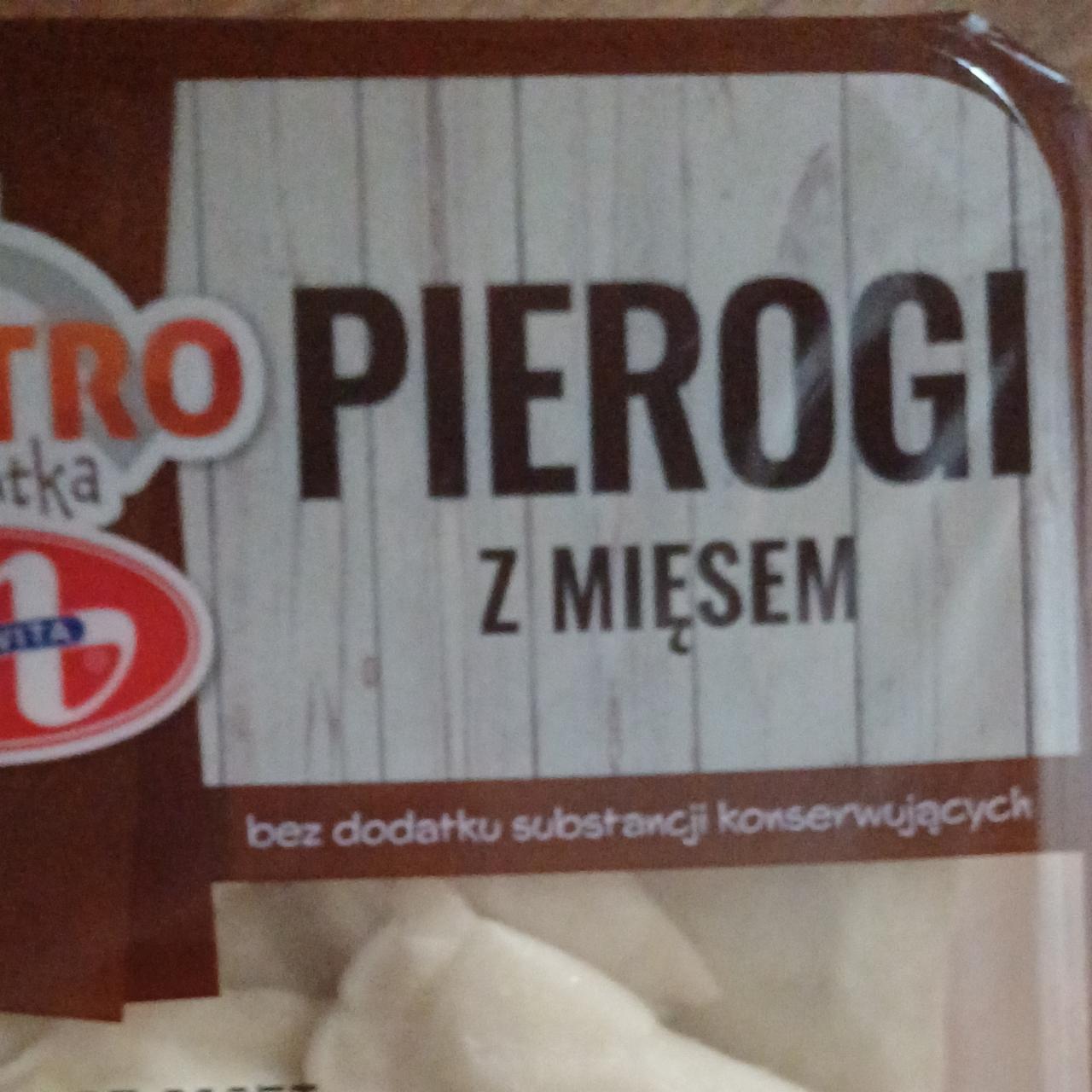 Zdjęcia - Pierogi z mięsem bistro minutka Mlekovita