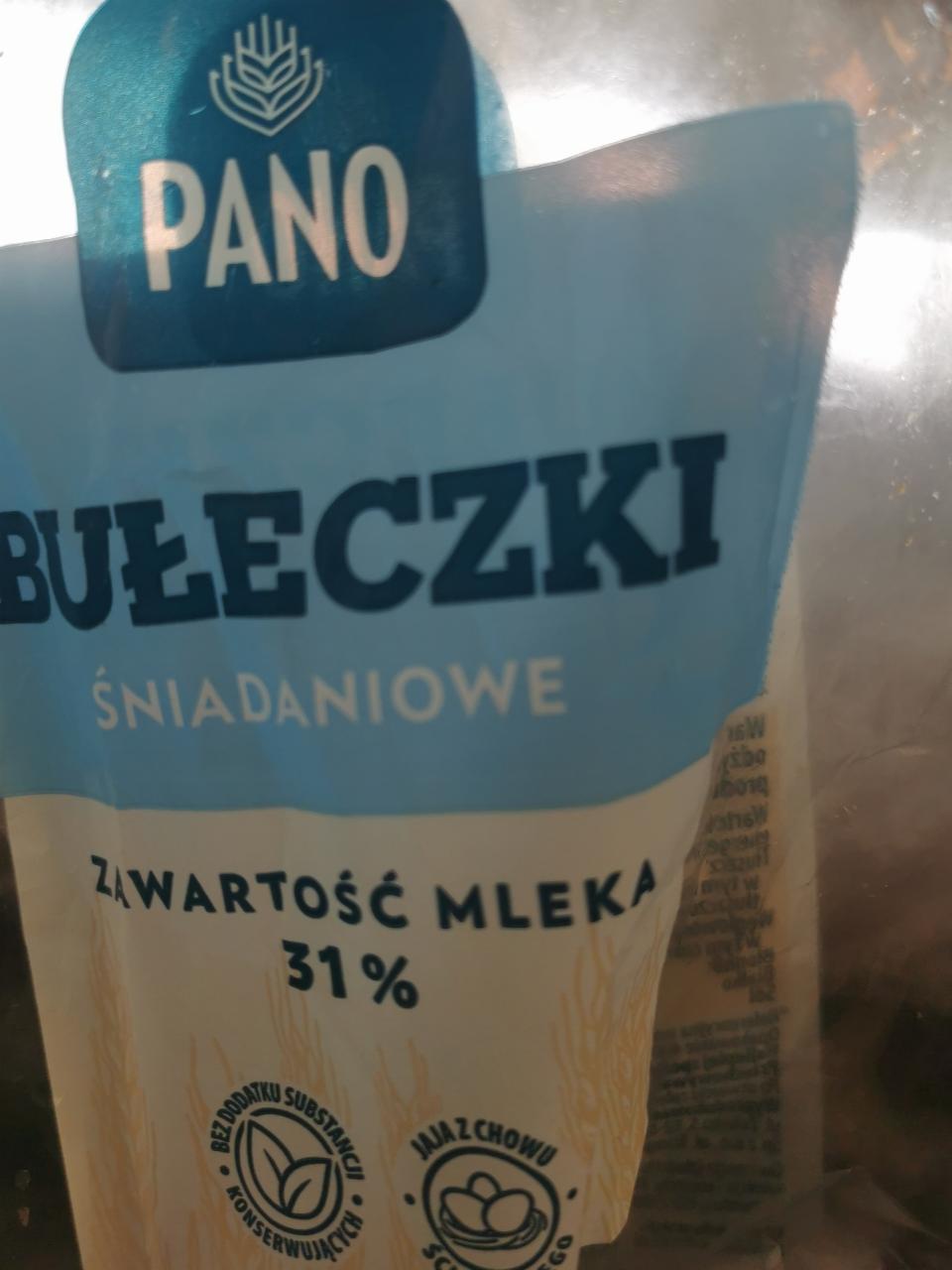 Zdjęcia - Bułeczki śniadaniowe mleczne Pano