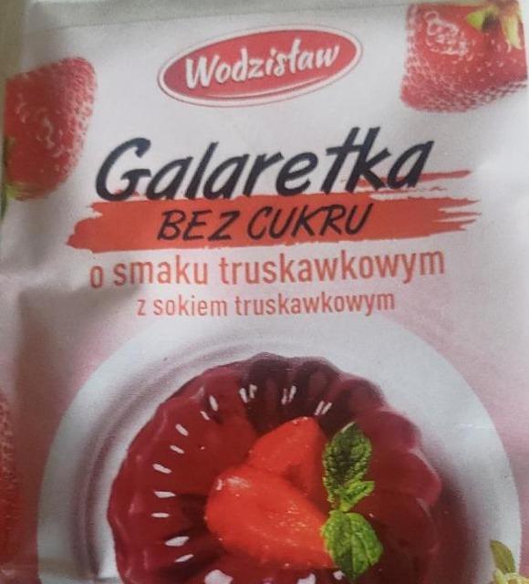 Zdjęcia - Galaretka bez cukru o smaku truskawkowym Wodzisław