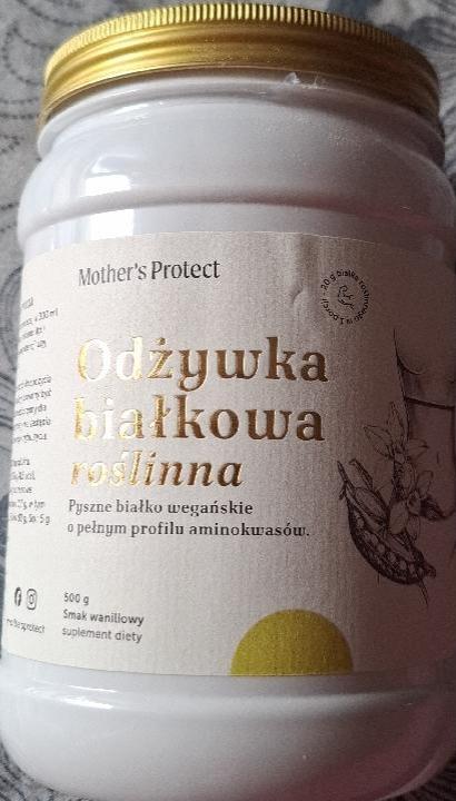 Zdjęcia - Odżywka białkowa roślinna smak waniliowy Mother's Protect