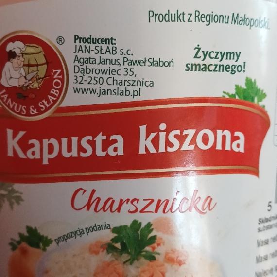 Zdjęcia - Kapusta kiszona charsznicka Janus & Słaboń