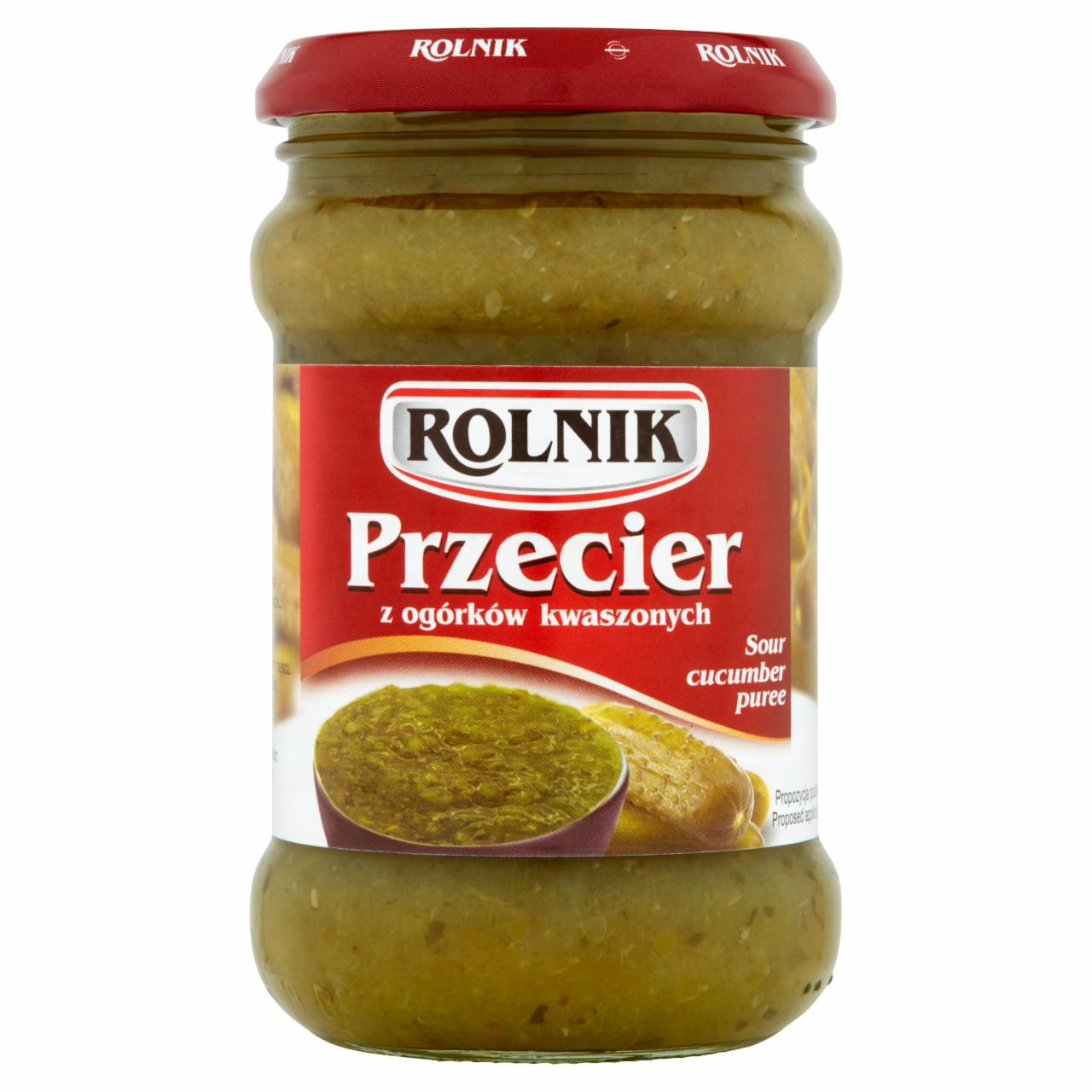 Zdjęcia - Rolnik Przecier z ogórków kwaszonych 300 g