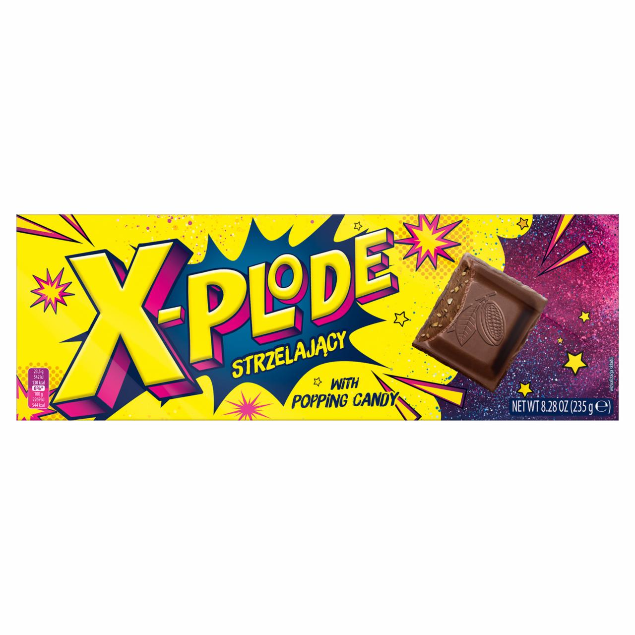 Zdjęcia - Wawel X-Plode Tabliczka kakaowa z dodatkiem cukru strzelającego 235 g