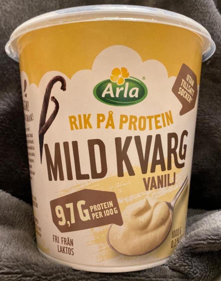 Zdjęcia - Mild kvarg vanilj Arla