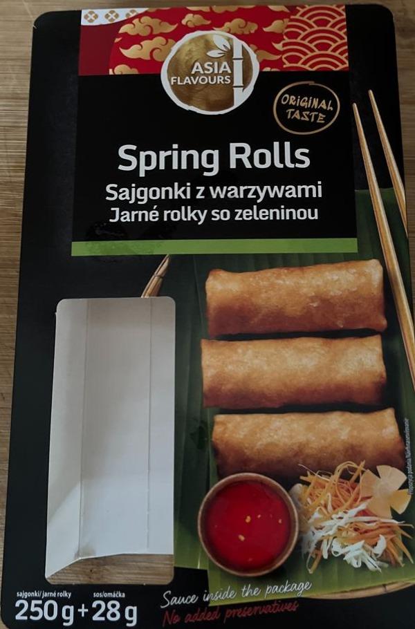 Zdjęcia - Sajgonki z warzywami Asia flavours