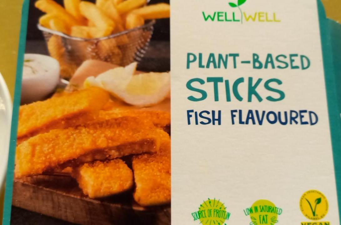 Zdjęcia - Plant-based sticks fish flavoured Well Well