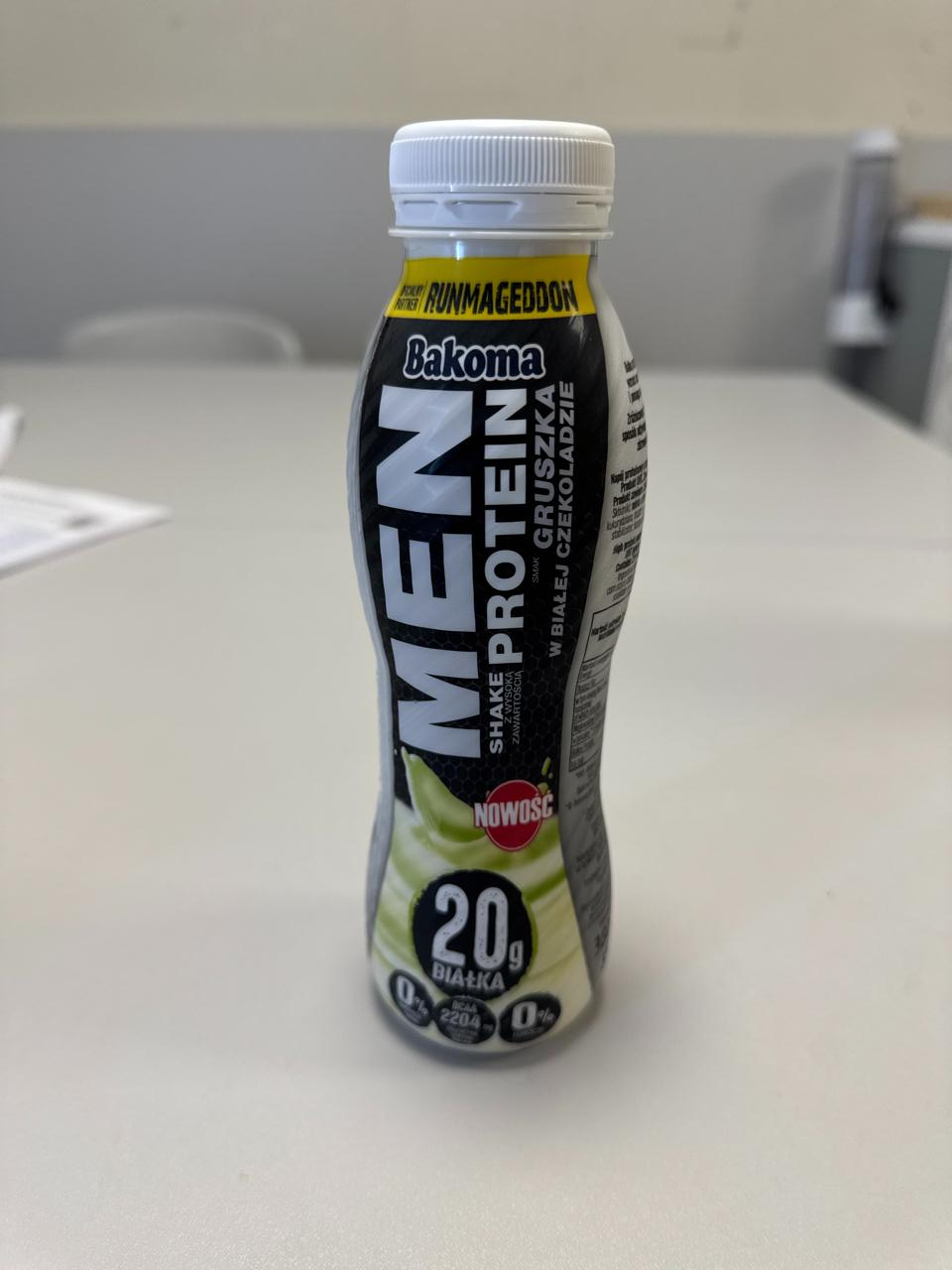 Zdjęcia - Men shake protein gruszka Bakoma